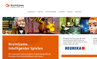 Webseite - Braingame Publishing GmbH