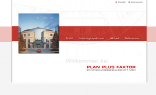 Webseite - PlanPlusFaktor